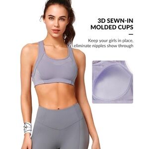 Yvette Sports Bras for Women Sports Bra Plus Size 2XL